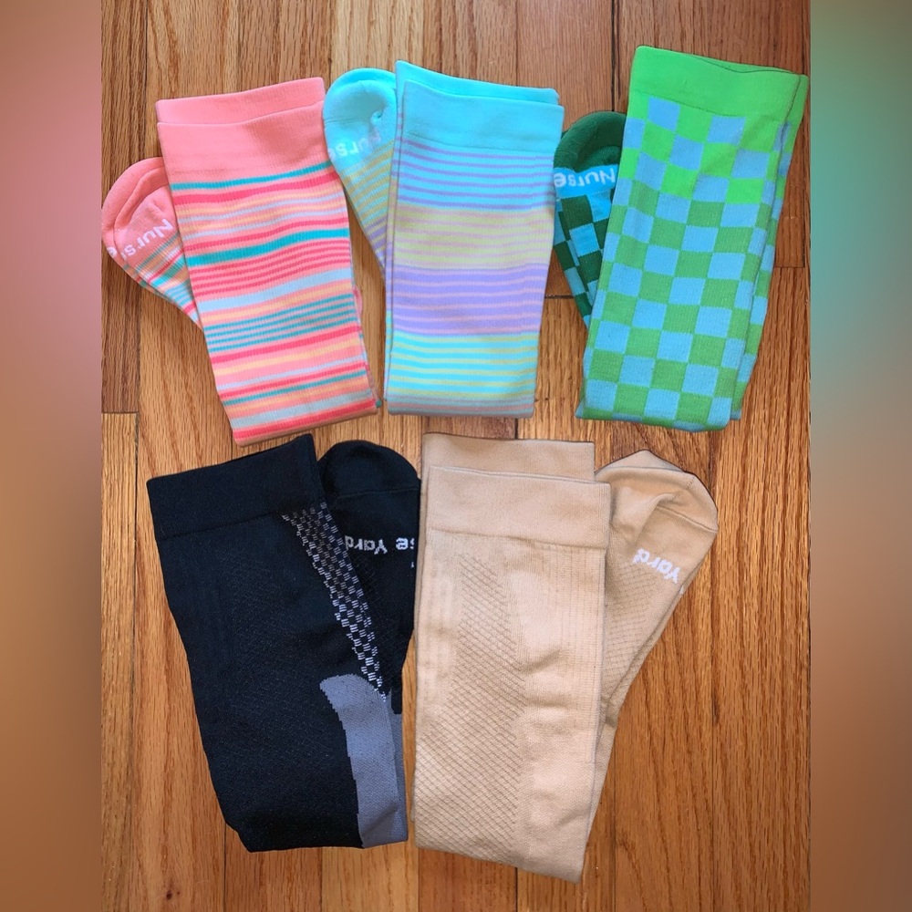 BUNDLE! NURSE YARD Regular and CORE Compression S… - image 7